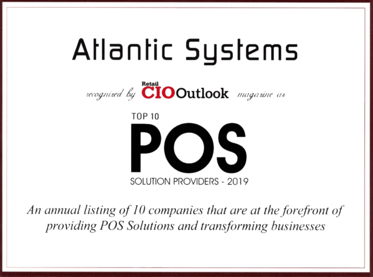 Retail CIO Outlook Top 10 POS Solution Providers – 2019