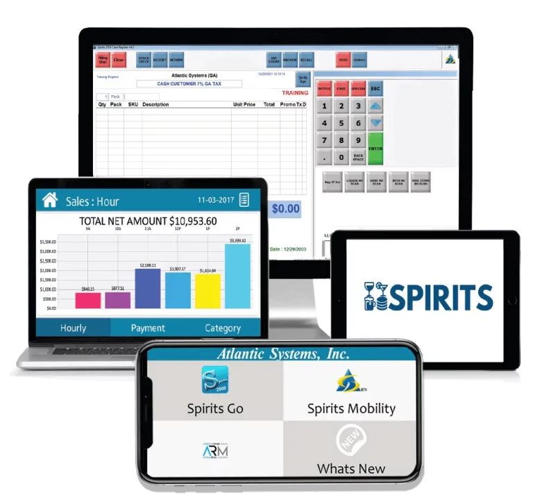 Looking for the Best Liquor Store Point Of Sale? The search is over with SPIRITS Pos by Atlantic Systems, Inc.
